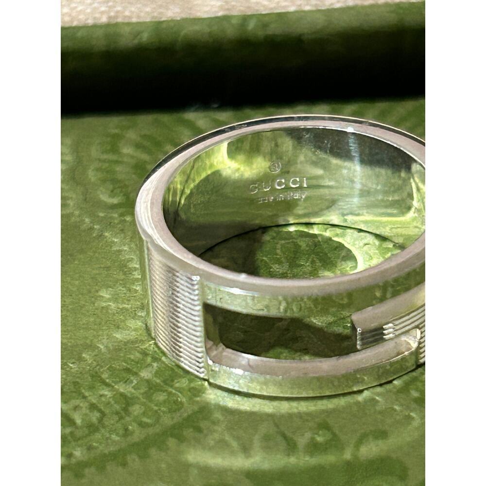 Gucci ring size 7.25. 925 silver - Picture 2 of 3